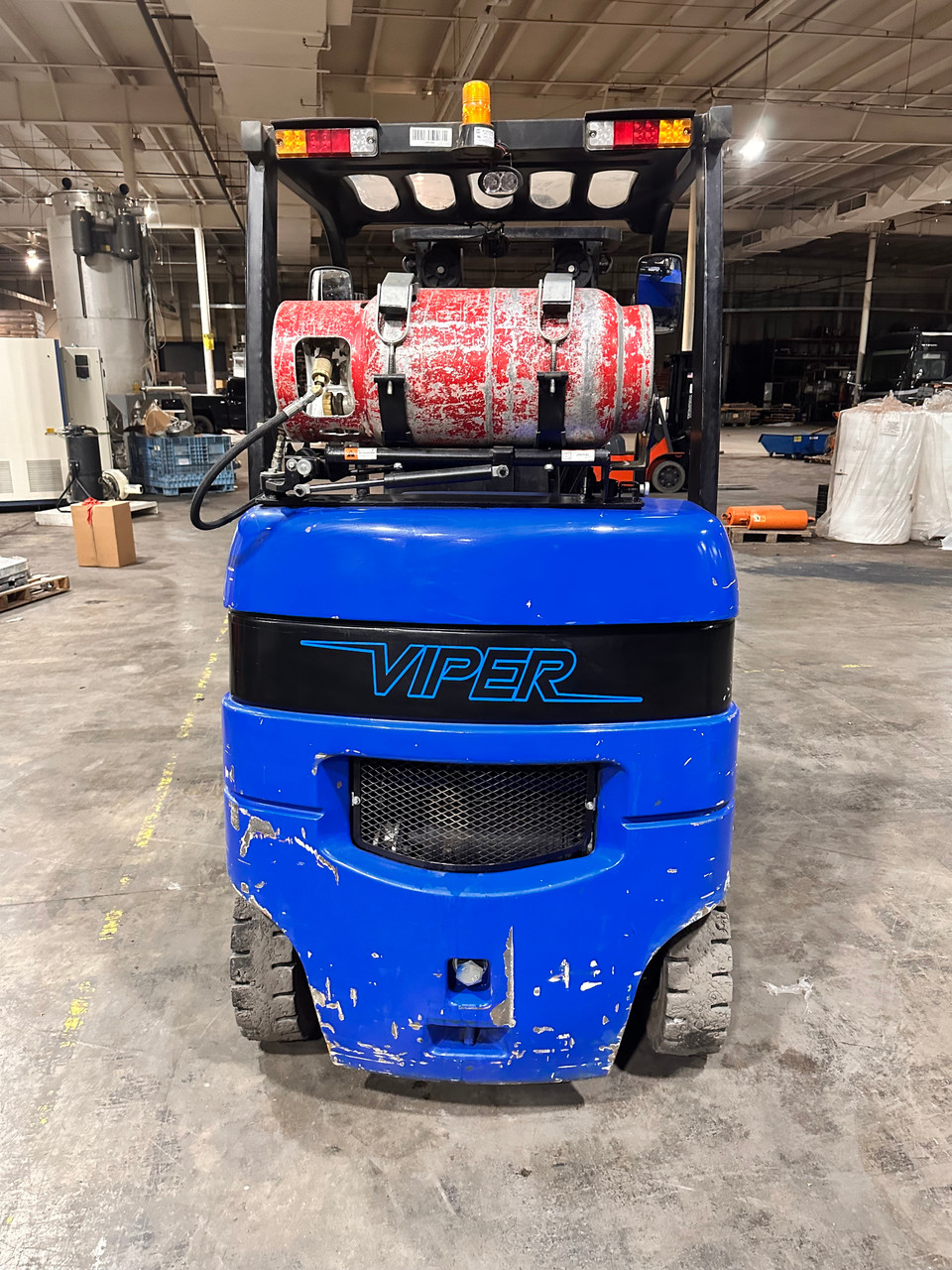 2020 Viper 5500Lb Forklift Pneumatic Tire 3 Stage Mast w/ Side Shift 300 hours