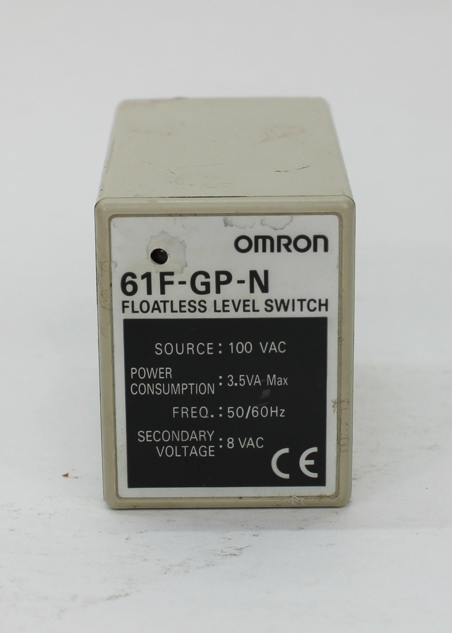 Omron 61F-GP-N Floatless Level Switch 100V