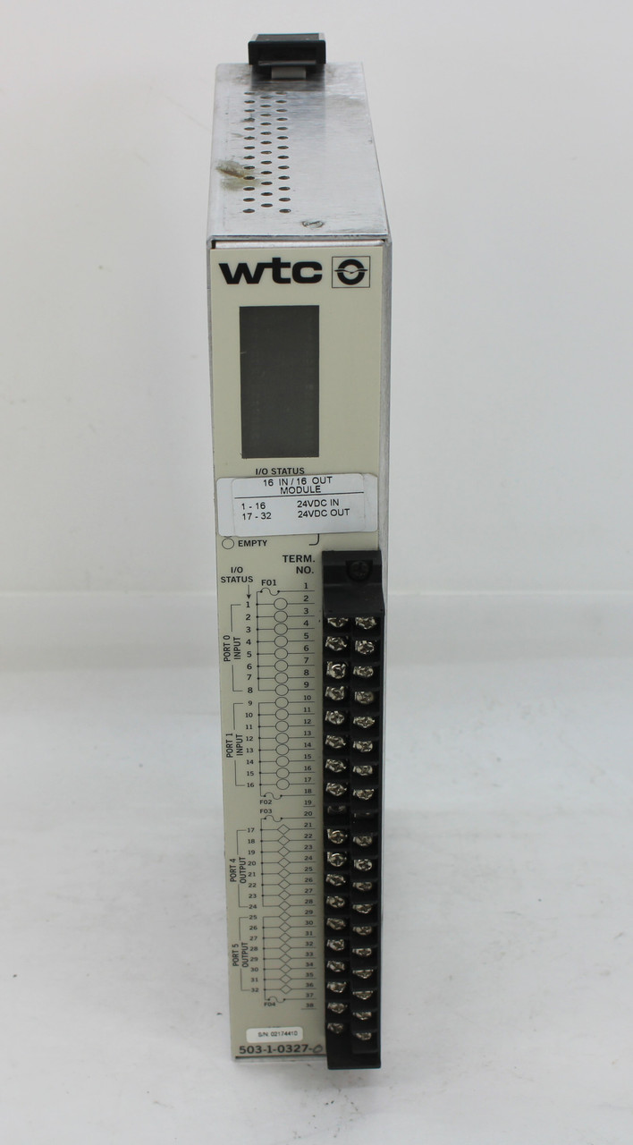 WTC Robotron 503-1-0327-04 I/O Module 24VDC