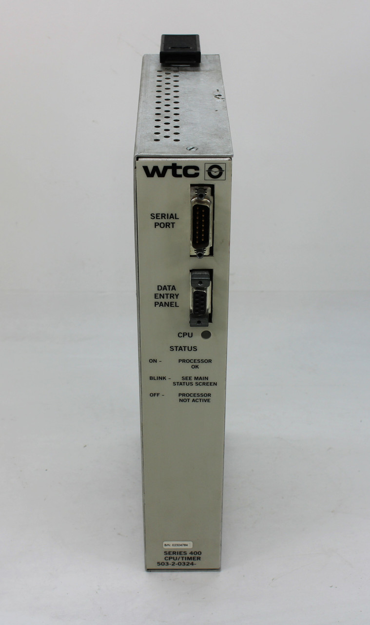 WTC 503-2-0324 CPU/Timer Series 400