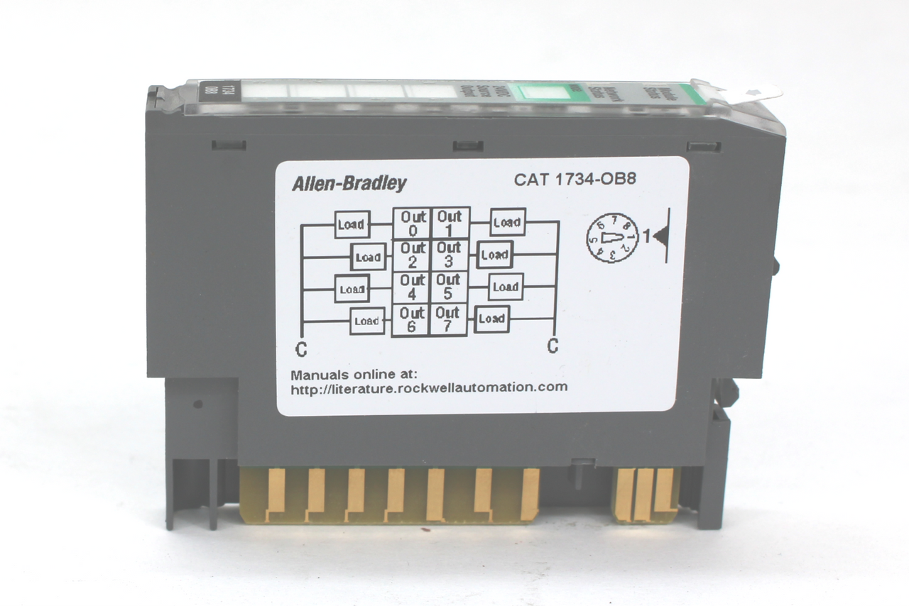 Allen Bradley 1734-IB8 Ser. D I/O Module 24Vdc Allen Bradley 1734-IB8 Ser. D I/O Module 24Vdc