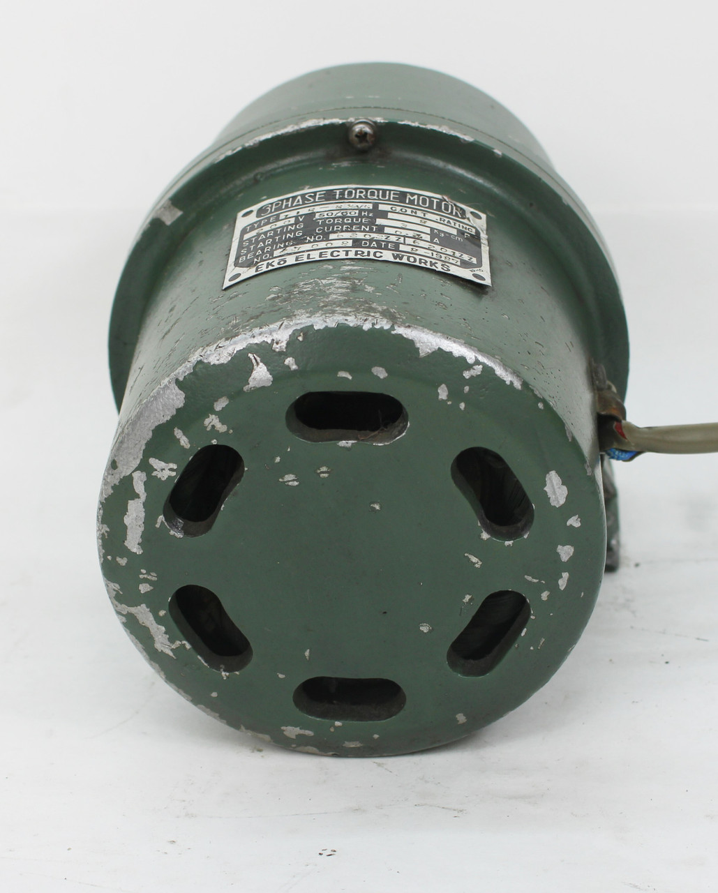 EKo TIR-83VG 3PH Torque Motor W/ Nissei GTR GLM-18 Gear