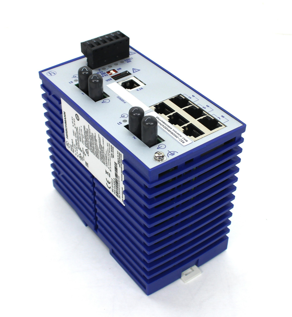 Hirschmann RS20-0800M4M4SDAP 8 Port Fast-ethernet Compact Rail Switch