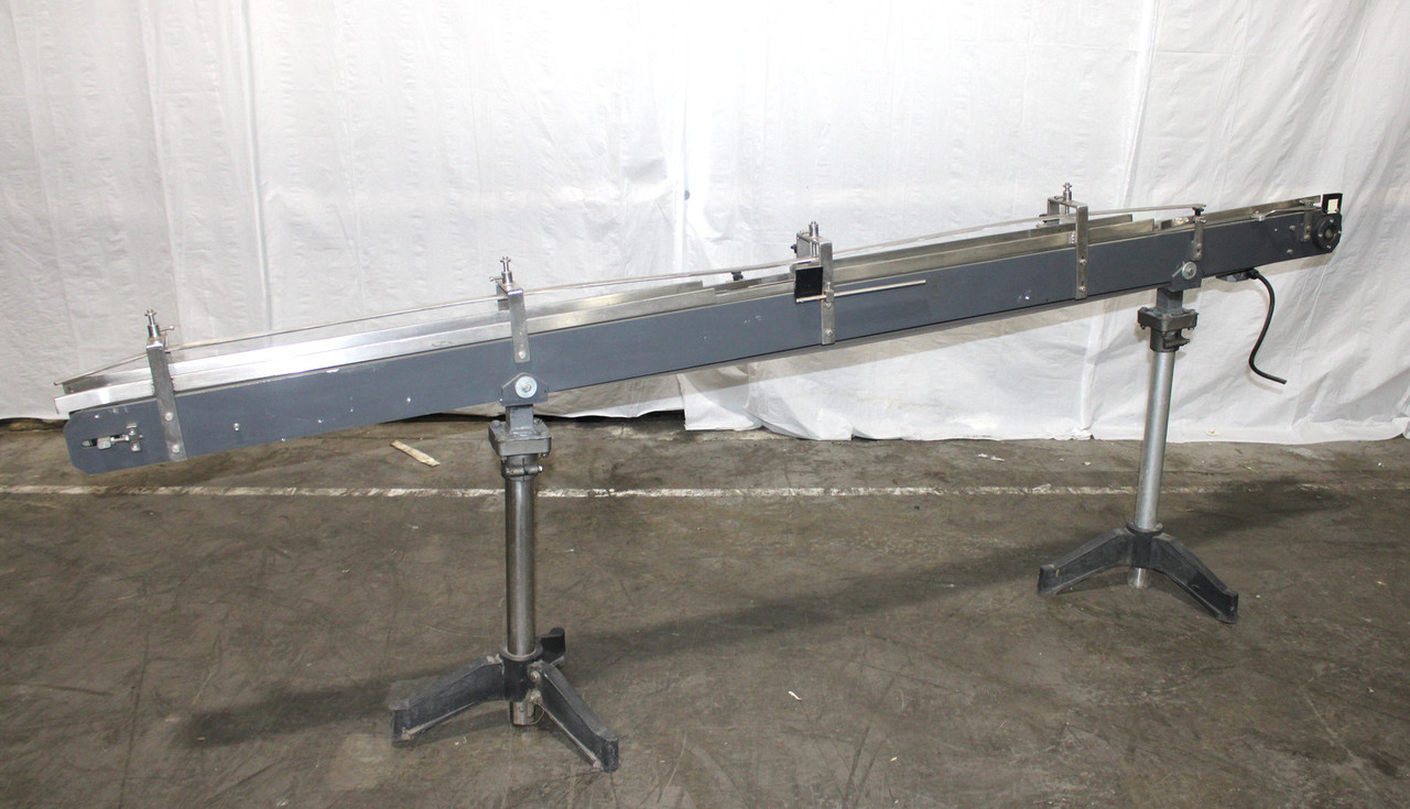99" x 2 1/2" Belt Conveyor w/ STM T56B4 Motor w/ RMI 28 FL M1 Gear Reducer