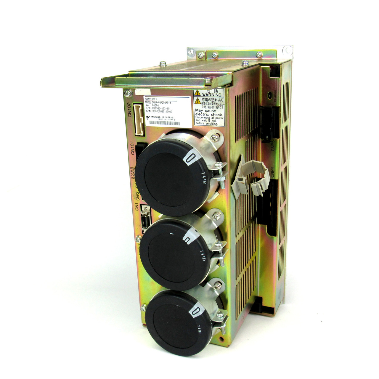 Yaskawa SGDR-C0A250A01B Servo Converter, Ver: 05004