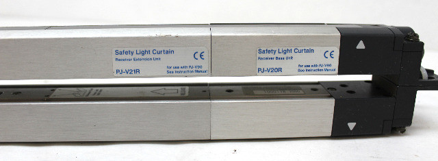 Keyence PJ-V20T/R Light Curtain Transmitter & Receiver Set w/(6)PJ-V21T/R