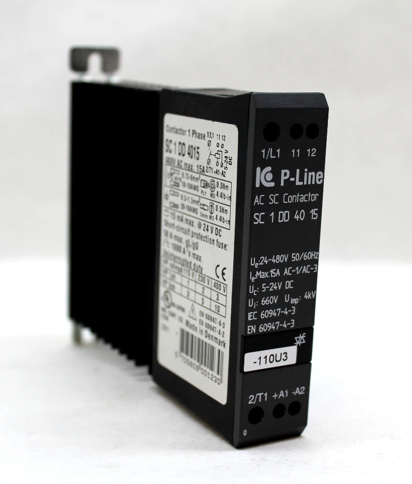 IC Electronics SC-1-DD-4015, 480V / 15A  Contactor 1 Phase