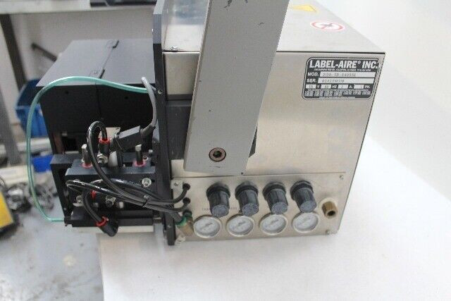 Label-Aire 2138-TB-8485SE Label Applicator with Sato 8485Se Print Engine 120V