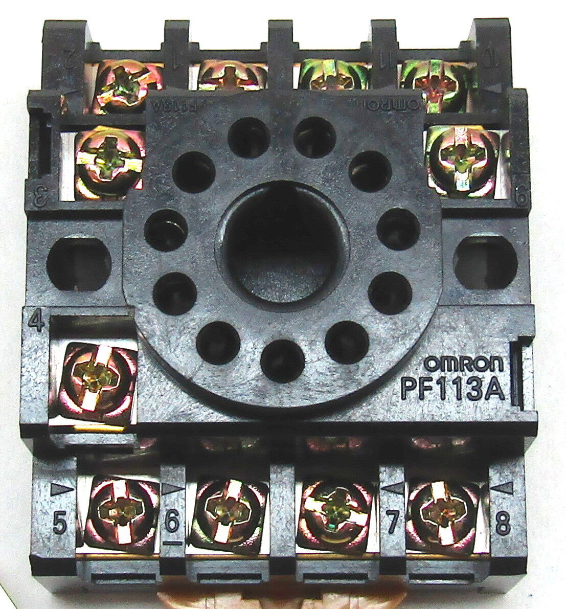 Omron PF113A Relay Base 250 V 7.5 A 11 Pins