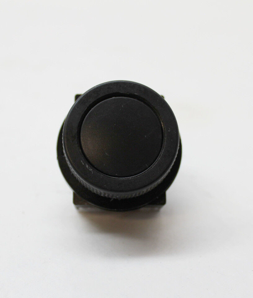 Fuji AR30FOR Black Push Button Switch Momentary