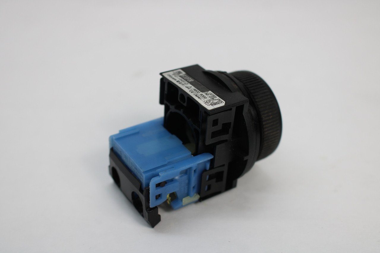 Fuji AR30FOR Black Push Button Switch Momentary