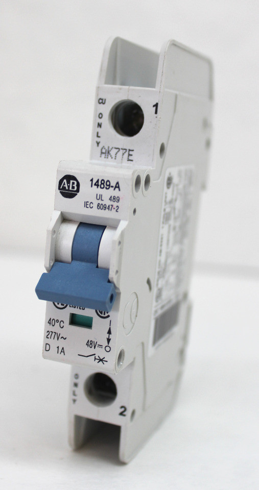 Allen Bradley 1489-A1D010 Circuit Breaker  1A, 277V, 1 Pole