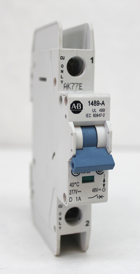 Allen Bradley 1489-A1D010 Circuit Breaker  1A, 277V, 1 Pole