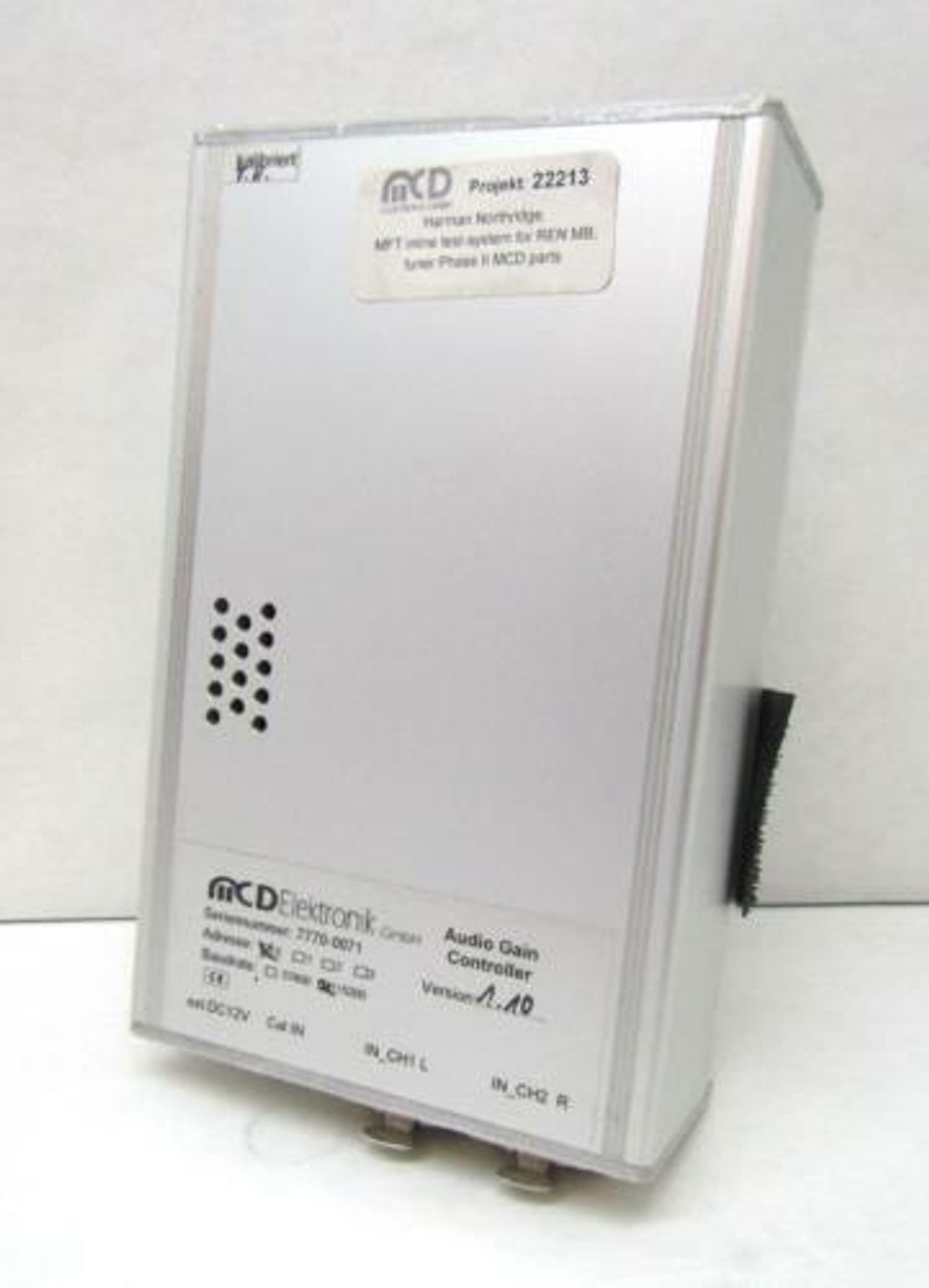 MCD Elektronik GmbH Audio Gain Controller
