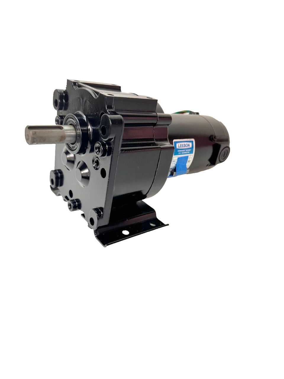 Leeson 1/20Hp Gearmotor 90Vdc 35:1 Ratio TENV 5/8 In. Shaft M1115028.00 New