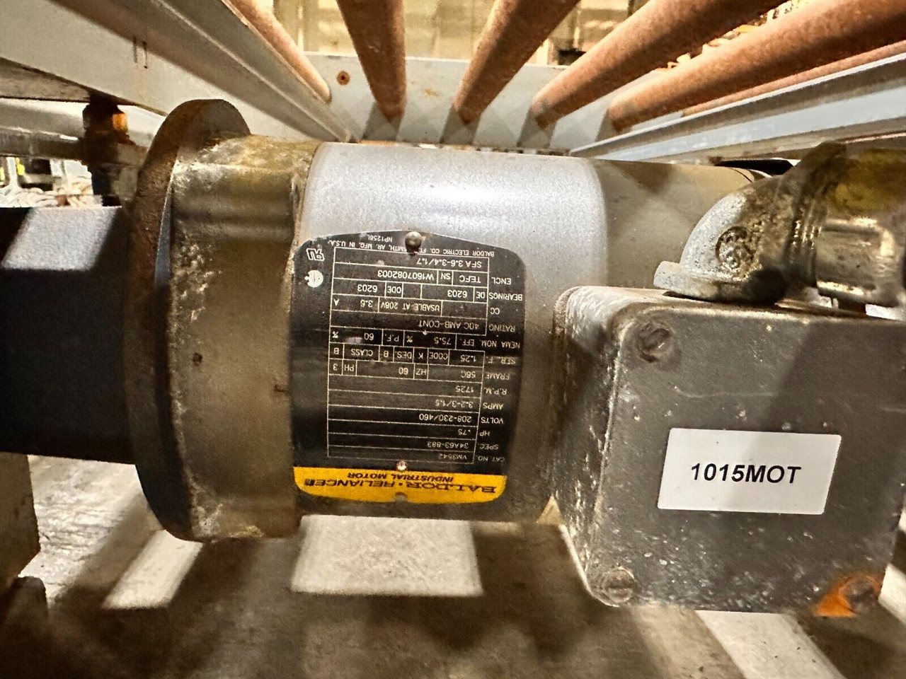 46 1/2" Wide x 201" Long Pallet Conveyor Chain Driven Powered Roller Conveyor