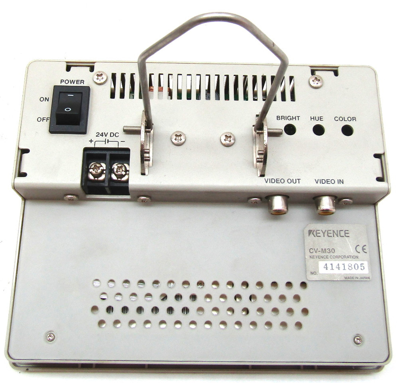 KEYENCE CV-M30 Operator Interface Color Monitor