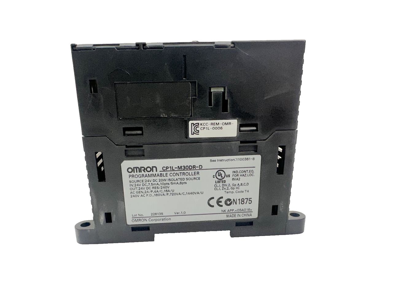 Omron CP1L-M30DR-D Programmable Controller