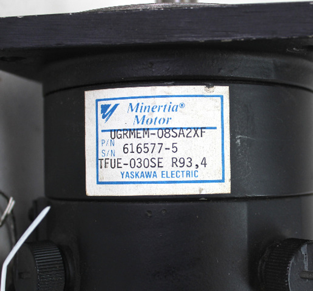 Yaskawa UGRMEM-08SA2XF Minertia Motor RM Series TFUE-030SE R93,4