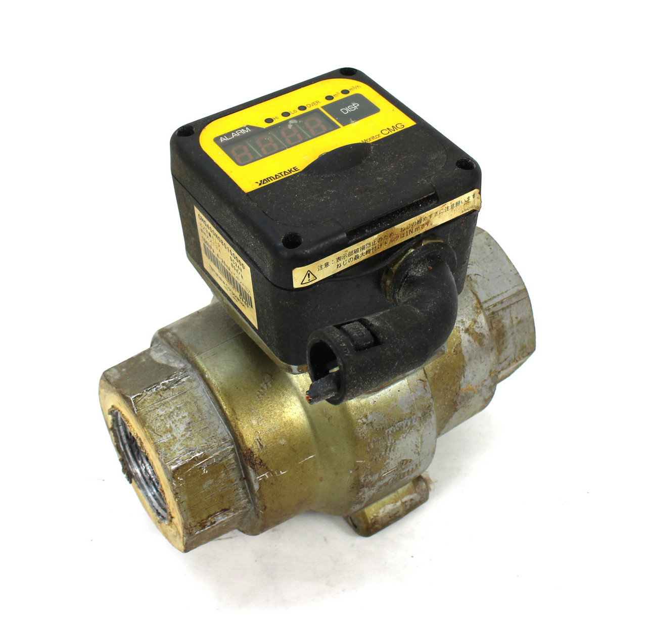Yamatake CMG400N080100000 Gas Flow Meter for Natural Gas, 24VDC