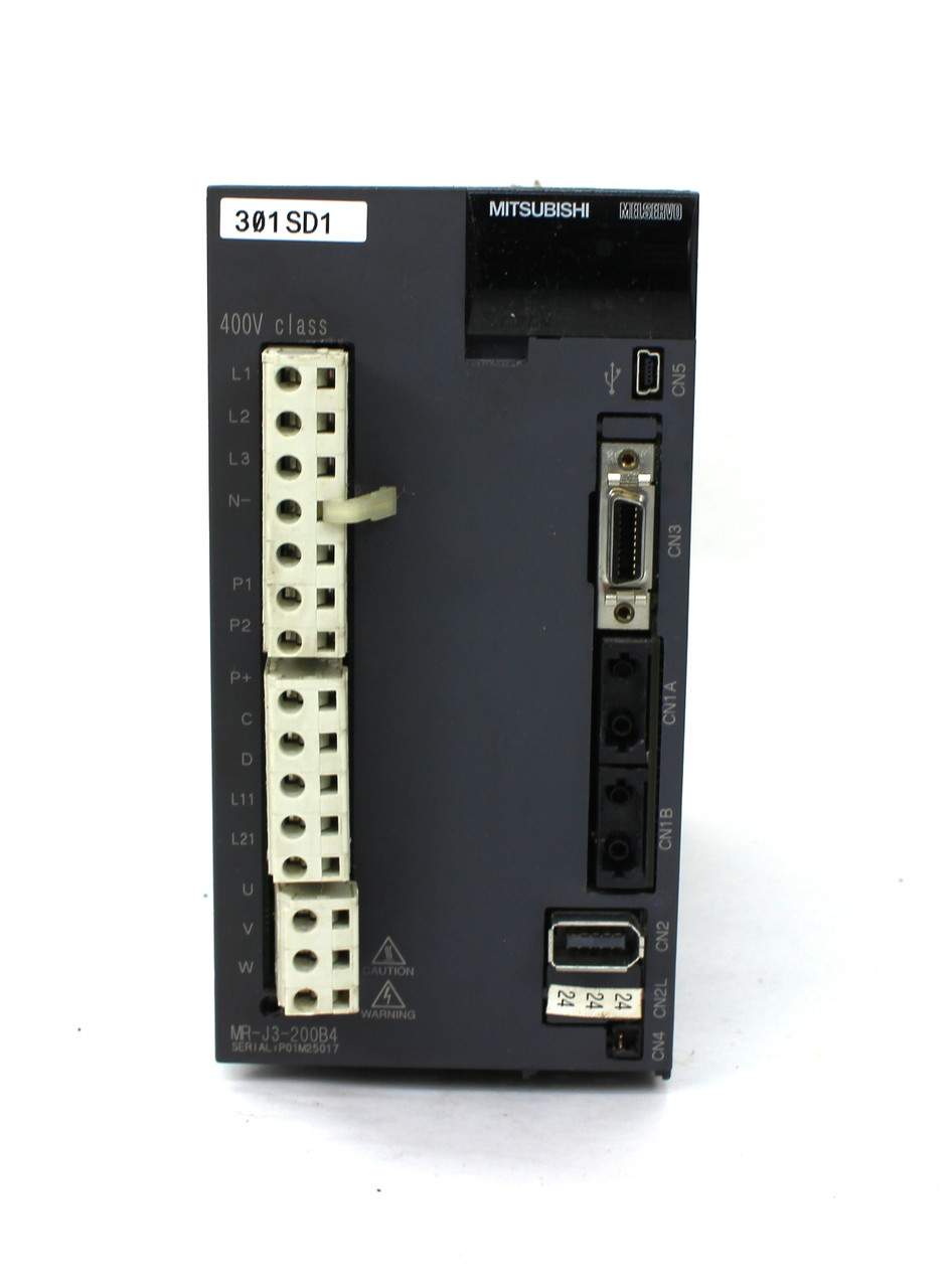 Mitsubishi SR-J3-200B4 Servo Drive, 3-Phase