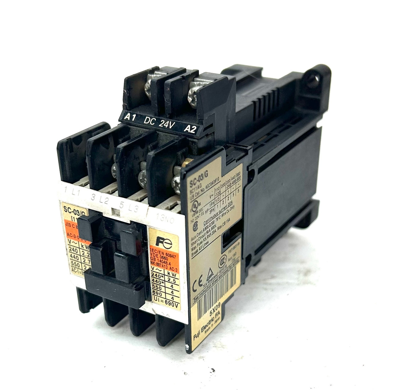 Fuji Electric SC-03/G SC11AG Motor Starter
