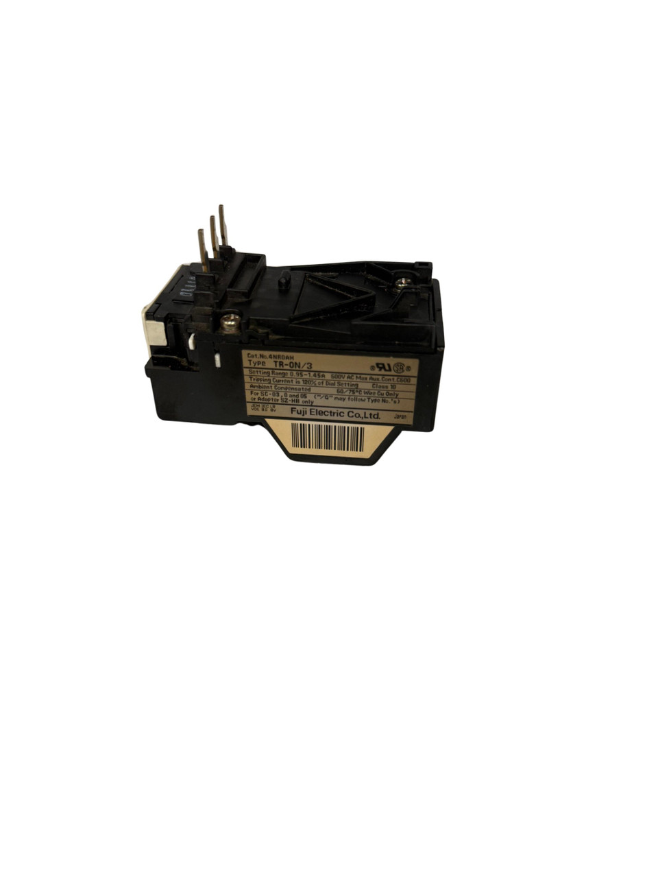 Fuji Electric TR-0N/3 Overload Protection Relays View 3 - Used Good Condition