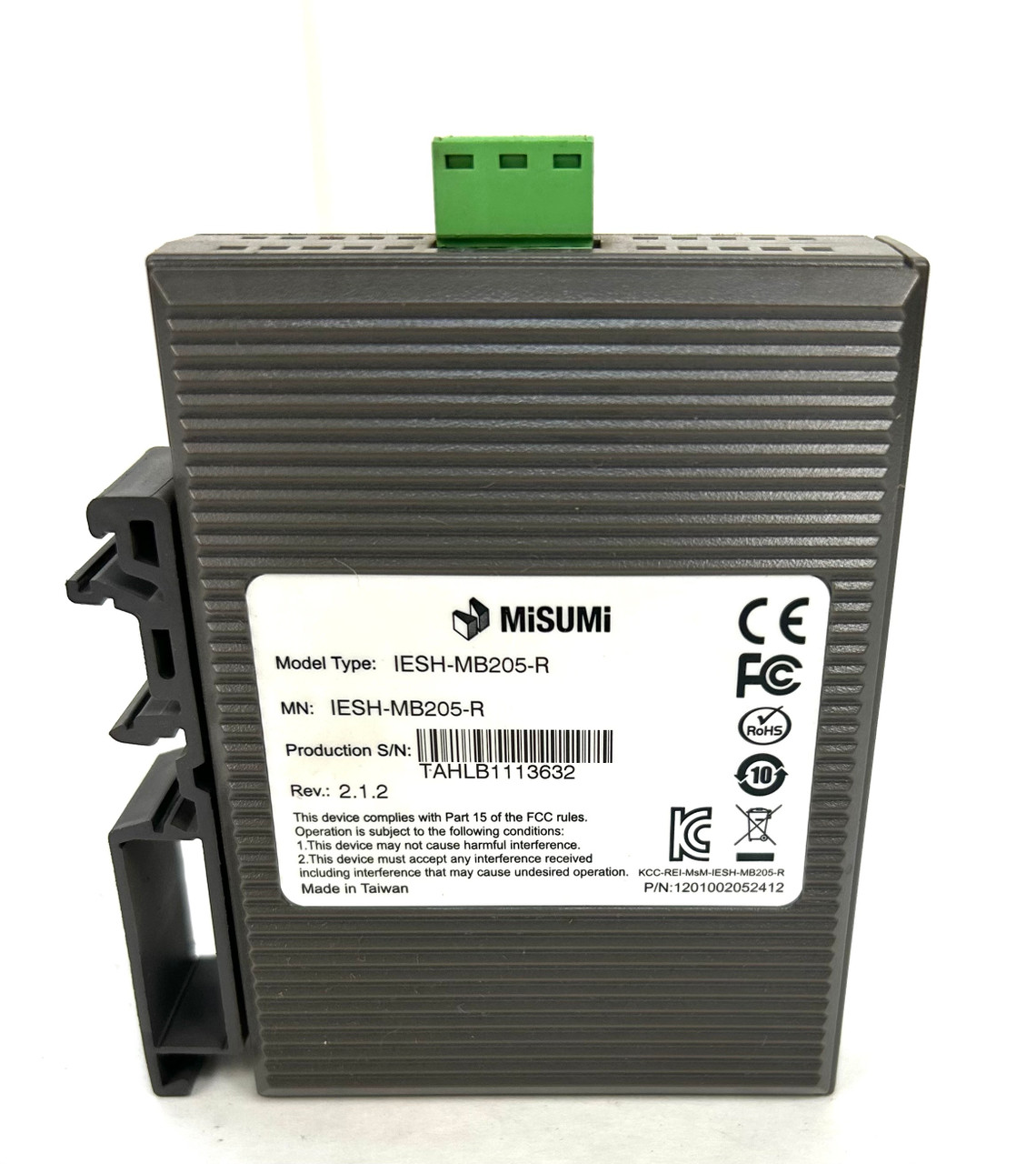 Misumi IESH-MB205-R Ethernet Switch