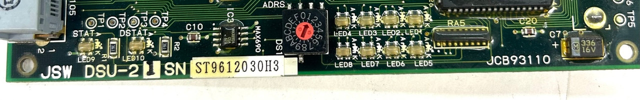 JSW DSU-21 I/O Circuit Board
