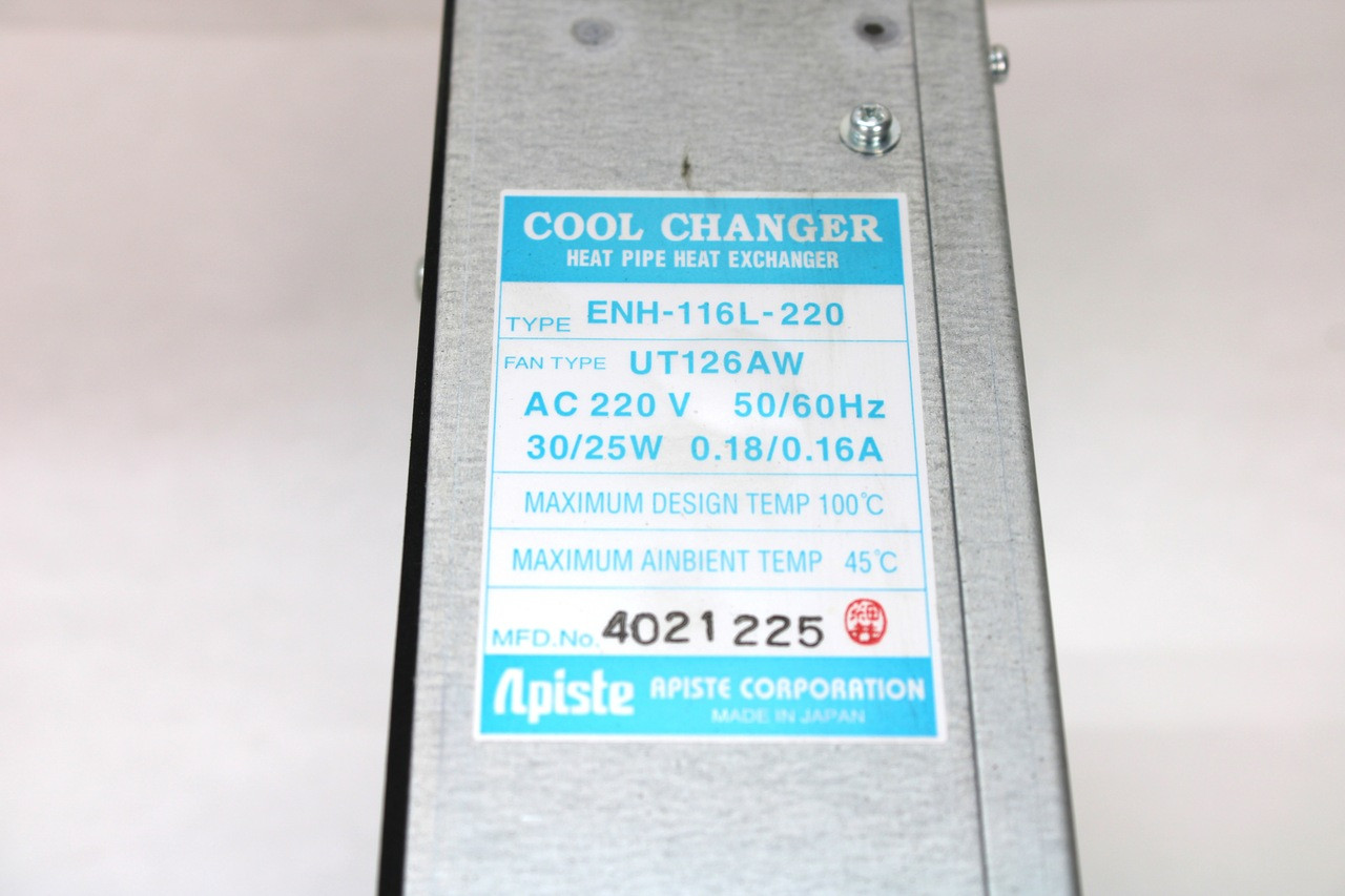 Apiste ENH-116L-220 Cool Changer/Heat Exchanger  220VAC