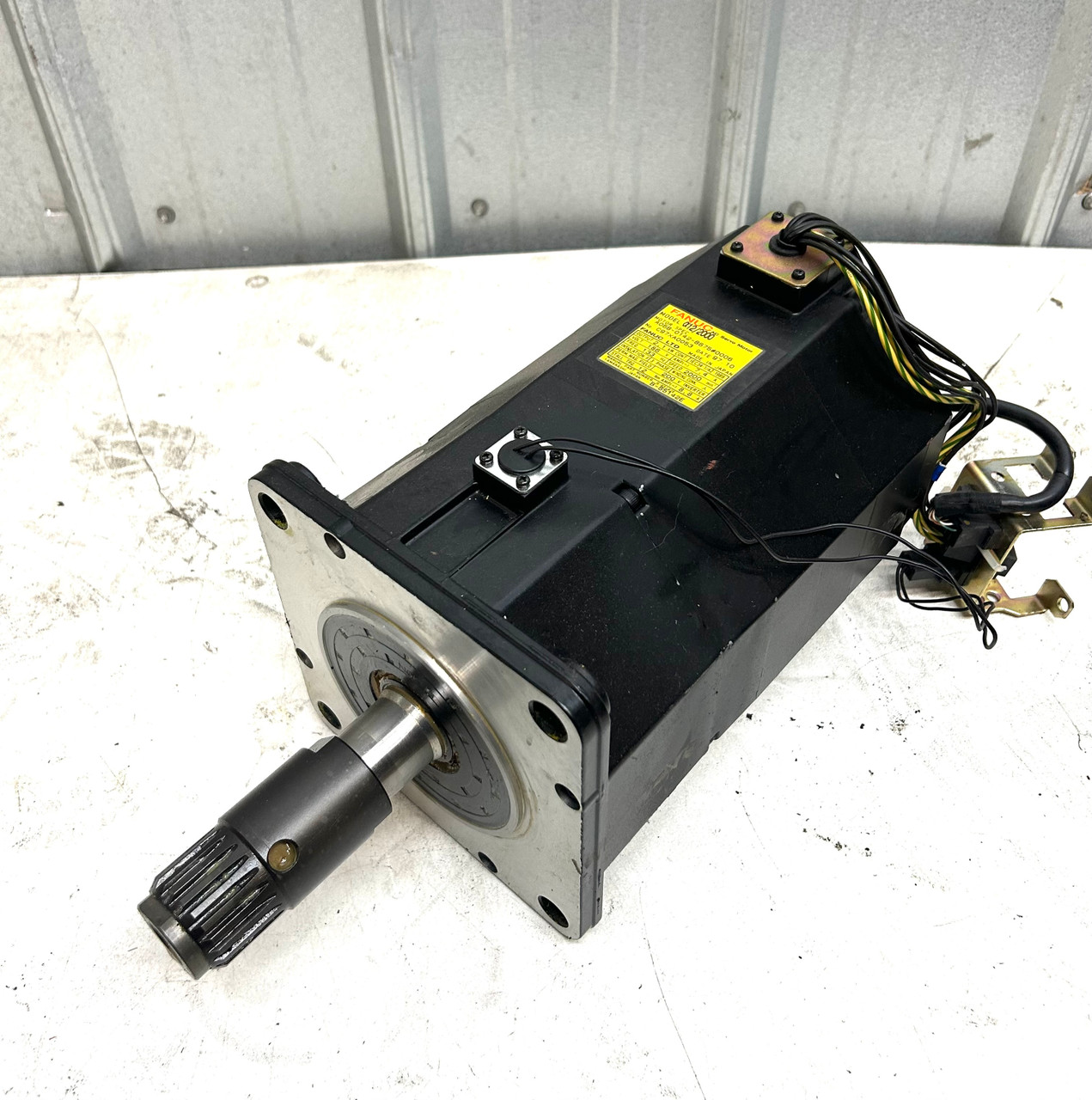 Fanuc A06B-0142-B675#0006 Servo Motor