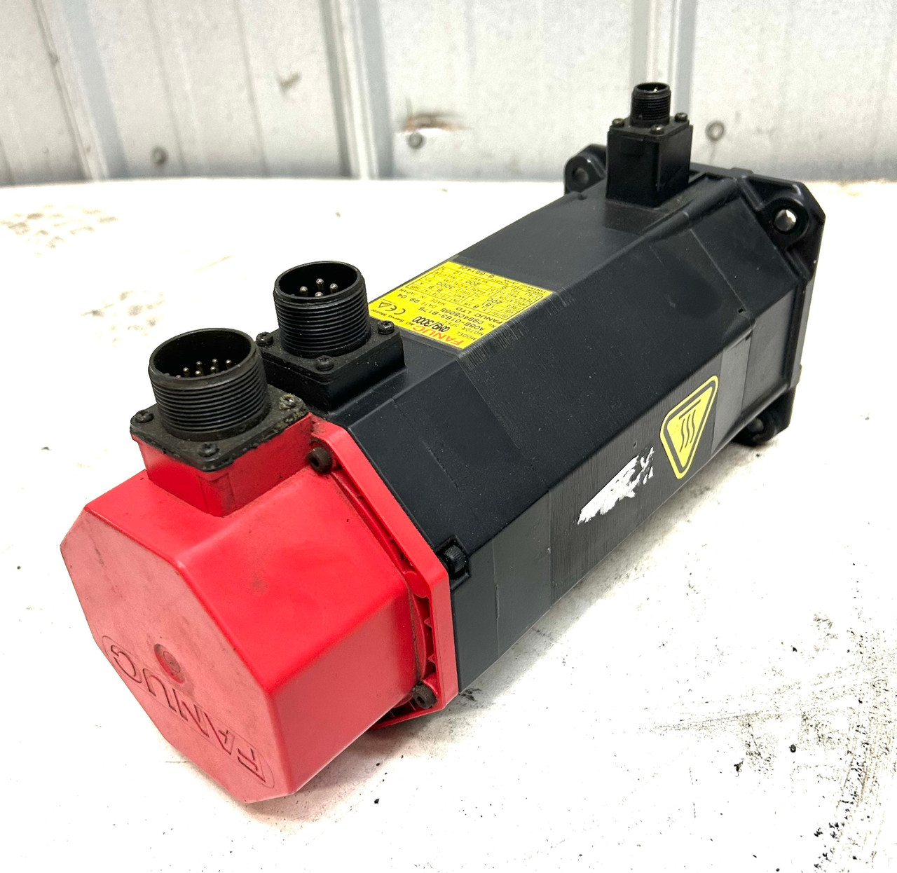 Fanuc A06B-0163-B175 AC Servo Motor, 161V
