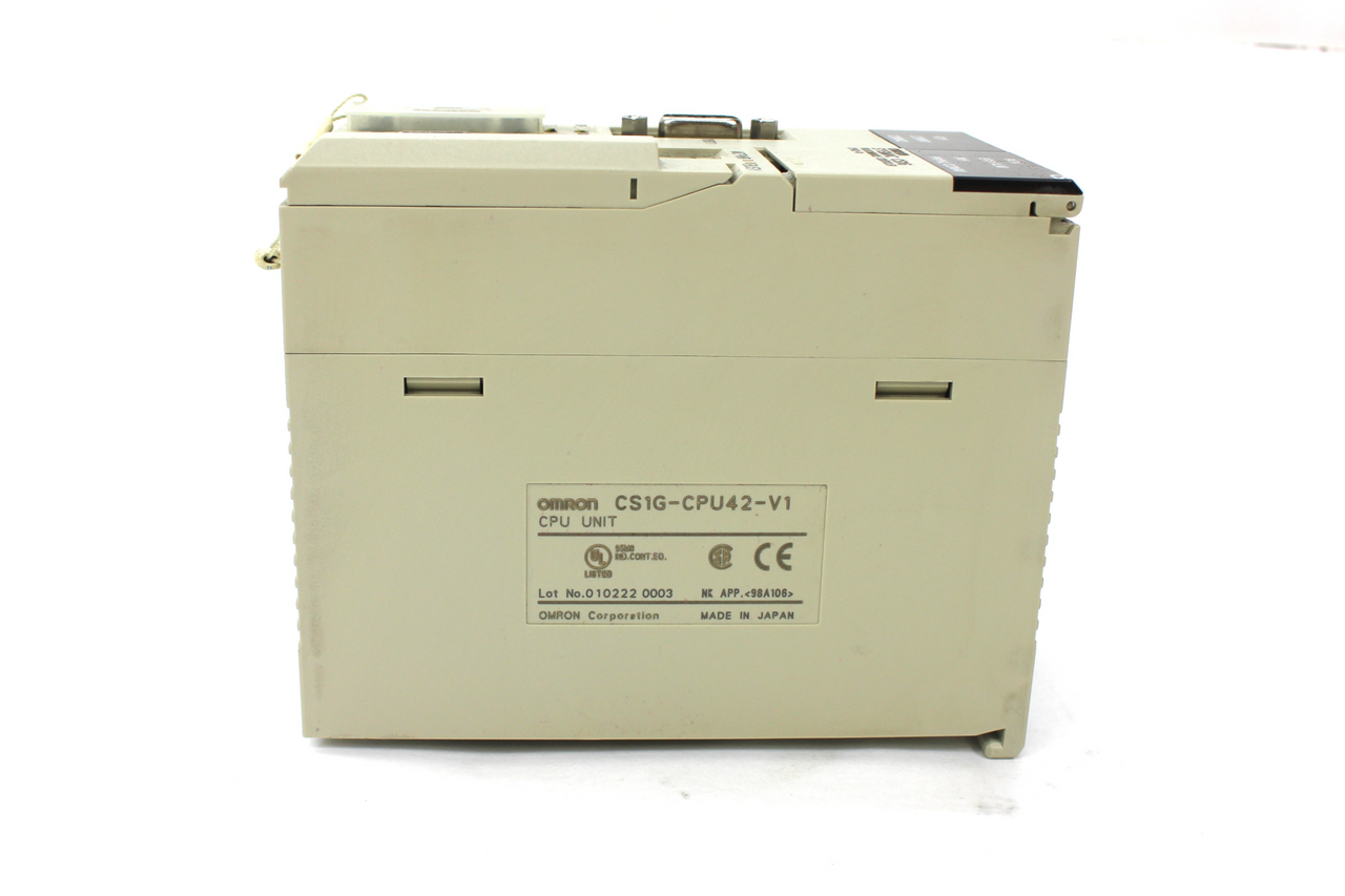 Omron SYSMAC CS1G-CPU42-V1 CPU Unit Programmable Controller w/ CS1W-SCB41