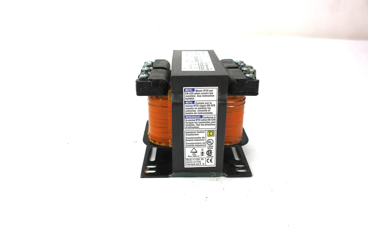 Square D 9070T150D1 Industrial Control Transformer, 150VA, 1-Phase