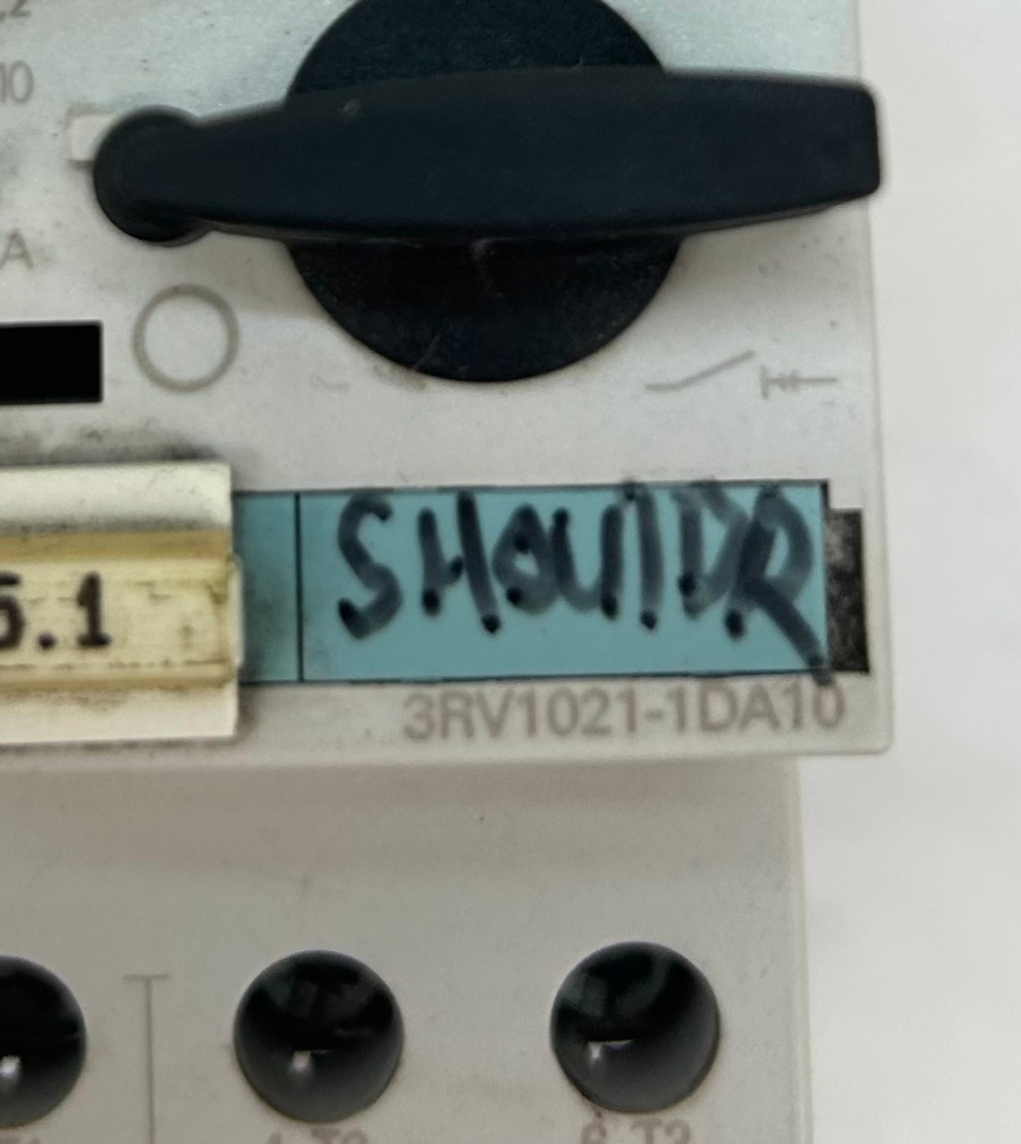 Siemens 3RV1021-1DA10 Circuit Breaker, 2.2-3.2A