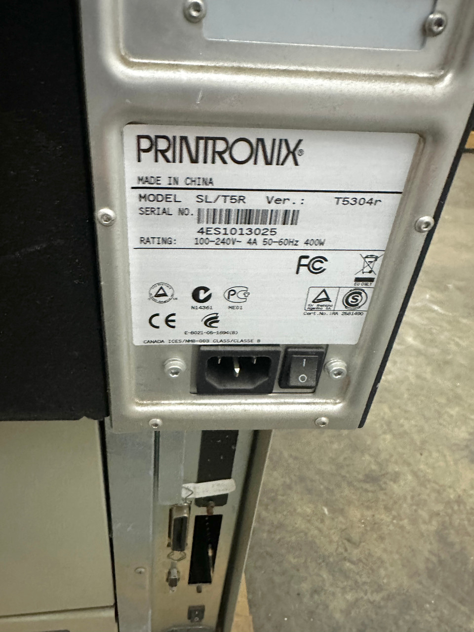 Lot of Zebra & Printronix Label Printers 110Xi4, Z4M Plus, ZM400, 105SL, T5000