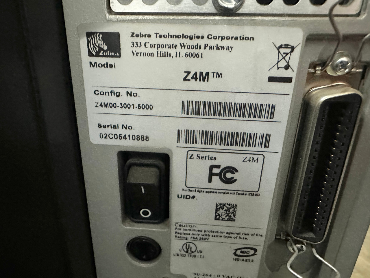 Lot of Zebra & Printronix Label Printers 110Xi4, Z4M Plus, ZM400, 105SL, T5000
