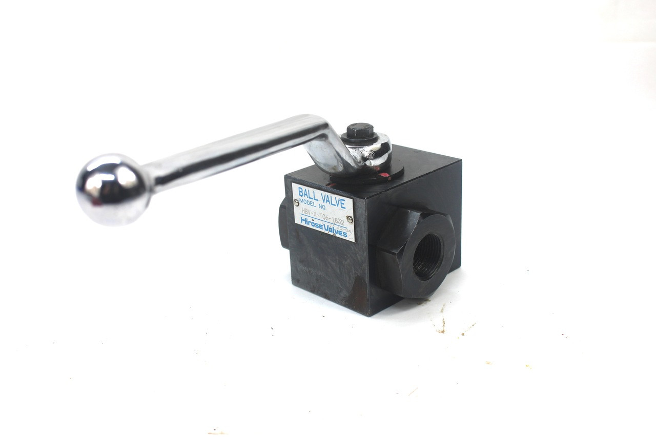 Hirose Valves HBV-X-T06-1832 Ball Valve