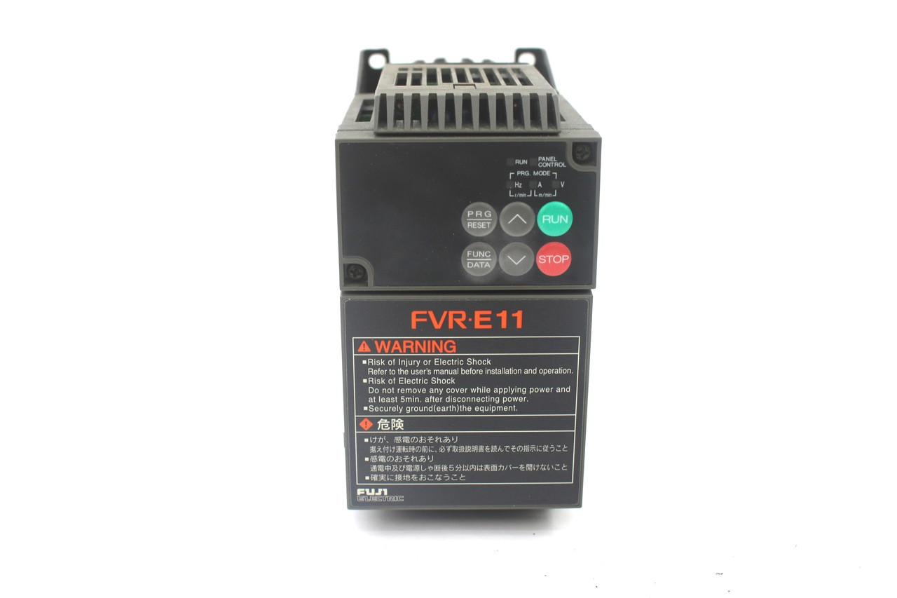 Fuji FVRO.75E11S-2  Transistor Inverter 3PH, 6.4A, 200-230V