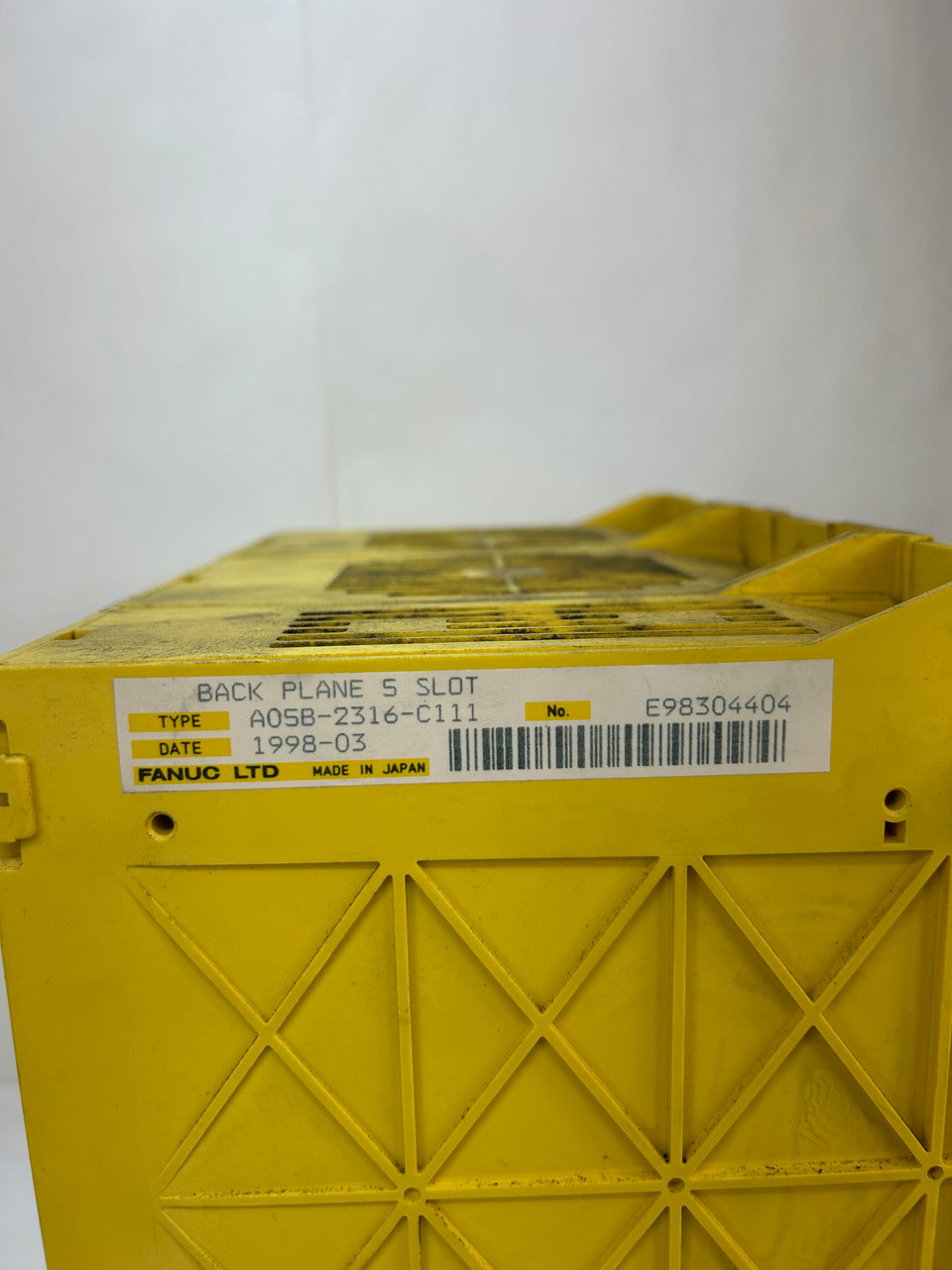 Fanuc A05B-2316-C111 Back Plane 5 Slot w/ A16B-3200-0040/05D & A16B-1212-0871/15C Board