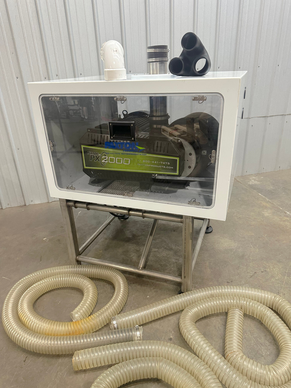 Paxton PX-2000 Centrifugal Blower System High Performance Air Knife 1500 CFM