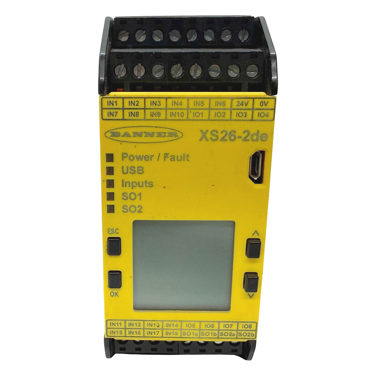 Right Side Banner XS26-2DE Safety Relays