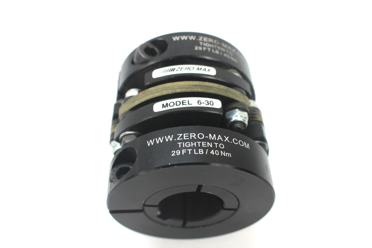 Zero-Max 6-30 Coupling, 1" Bore, 29Ft Lb