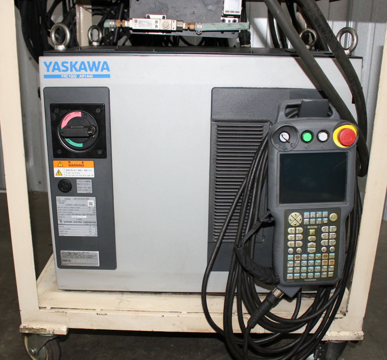 Yaskawa Motoman AR1440 Welding Robot w/ YRC1000 & MotoWeld x350