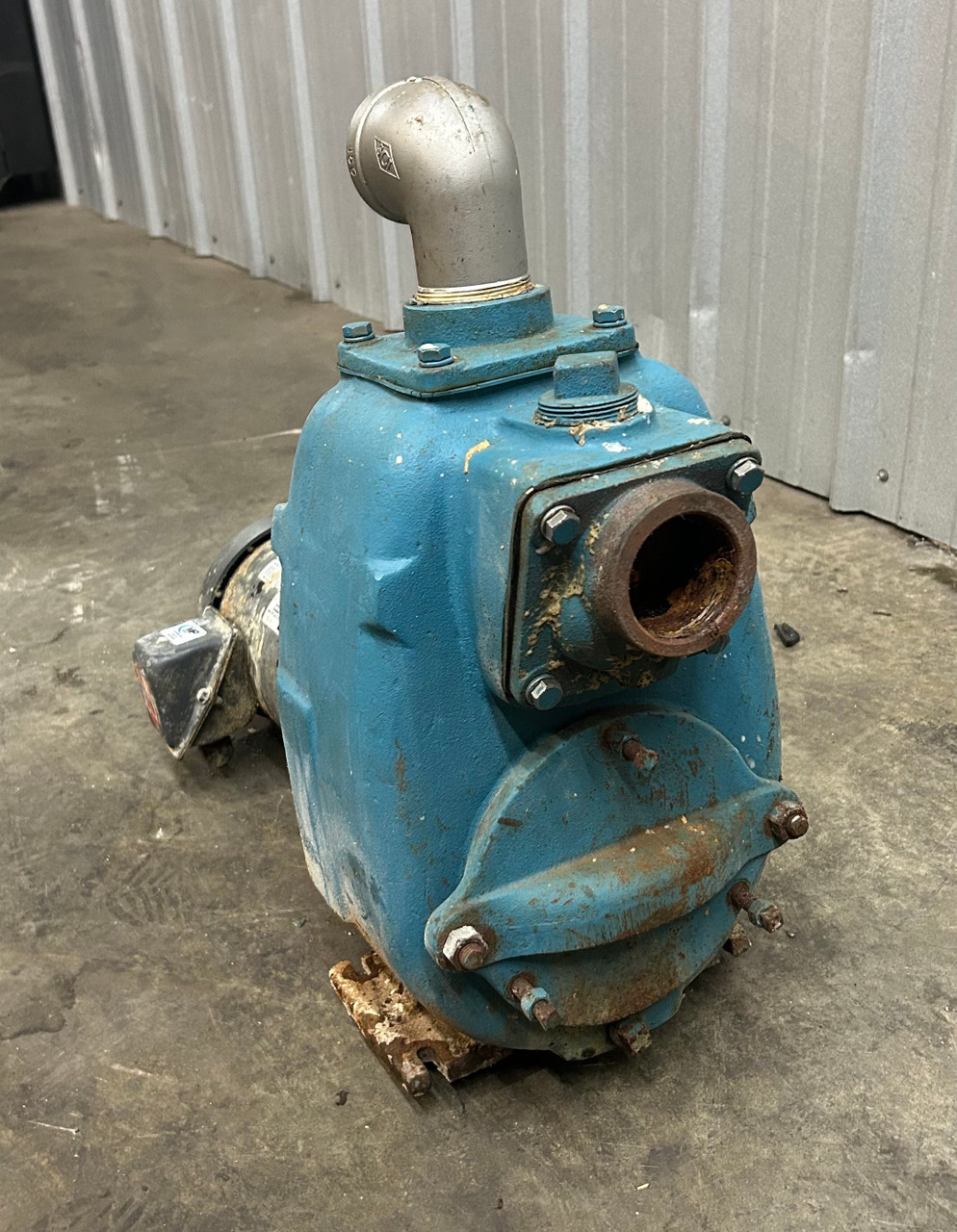 MP 44215 Centrifugal Trash Pump 5.82 Imp. Dia. w/ Baldor FN31 Motor