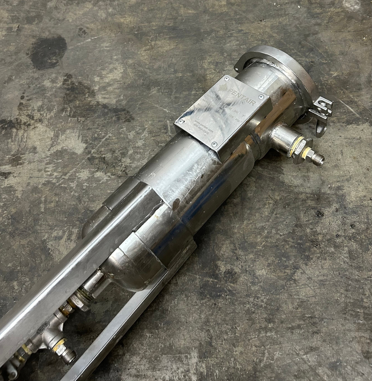 Pentair ES31NA410 Bag Filter Housing, MAWP 125 PSIG @ 300F
