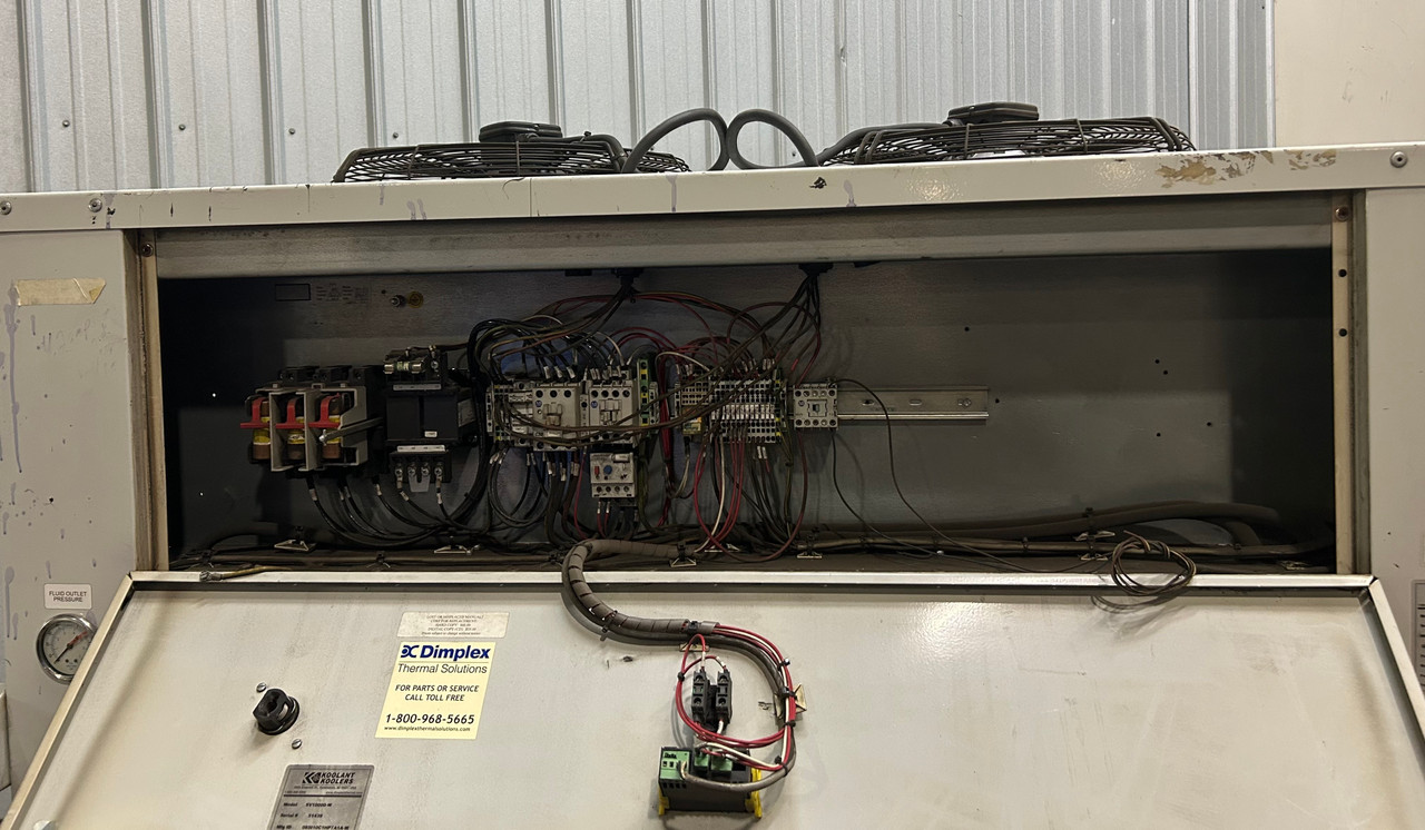 Koolant Koolers SV10000-W 10 Ton Chiller – R407C – 10HP Comp / 5HP Pump – 460V 3Ph