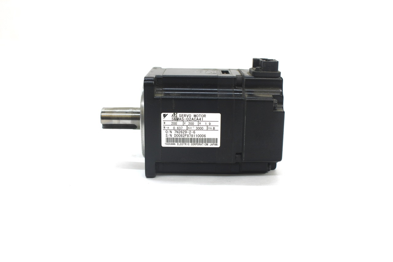 Yaskawa SGMAS-02ACA41 AC Servo Motor 200V