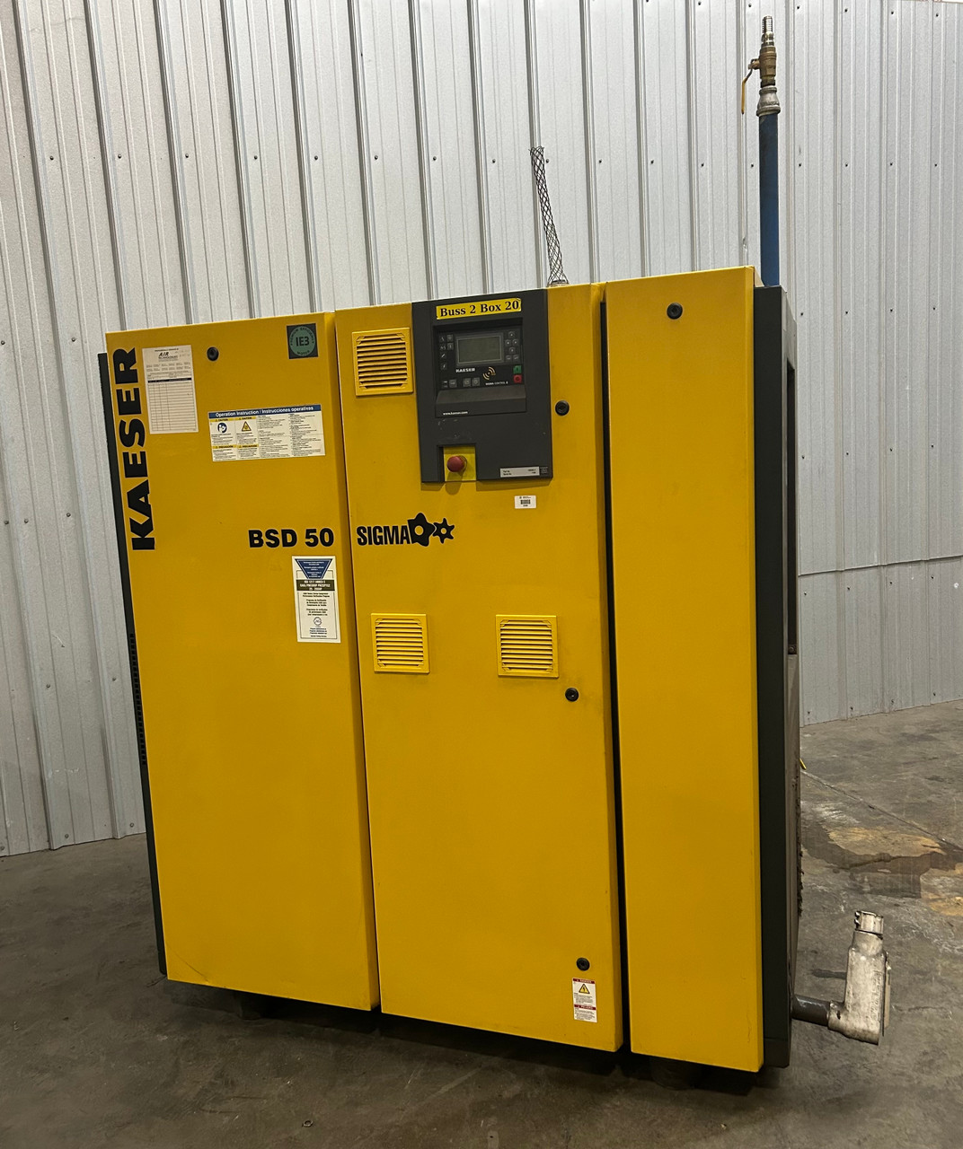 Kaeser BSD 50 Rotary Screw Air Compressor