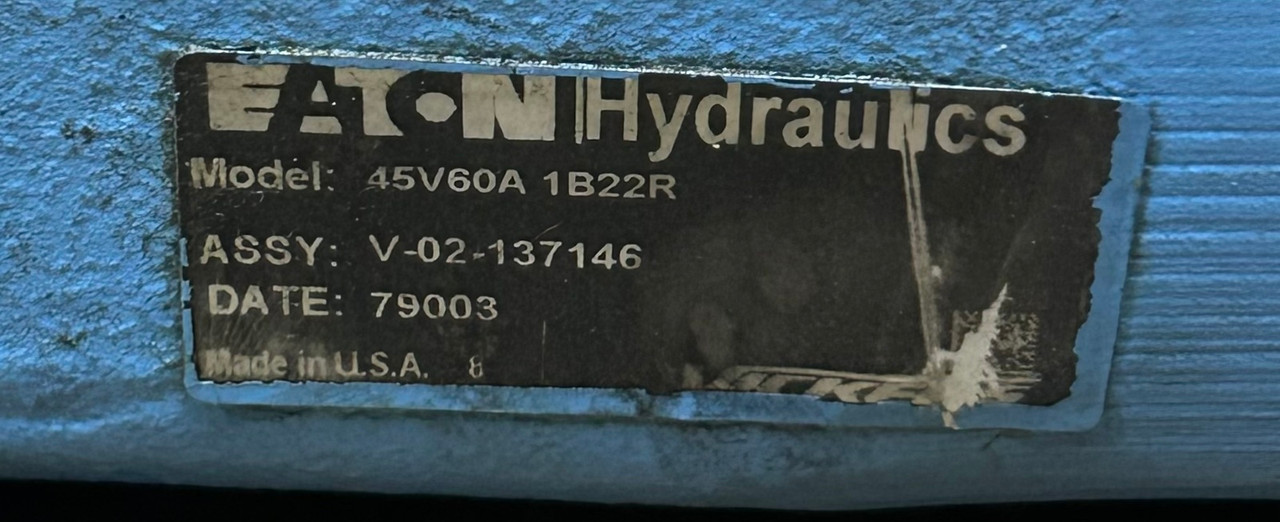 Vickers / Eaton 45V60A 1B22R Hydraulic Vane Pump
